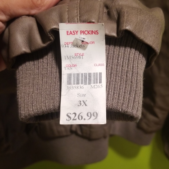 Leather bomber jacket - Picture 4 of 4